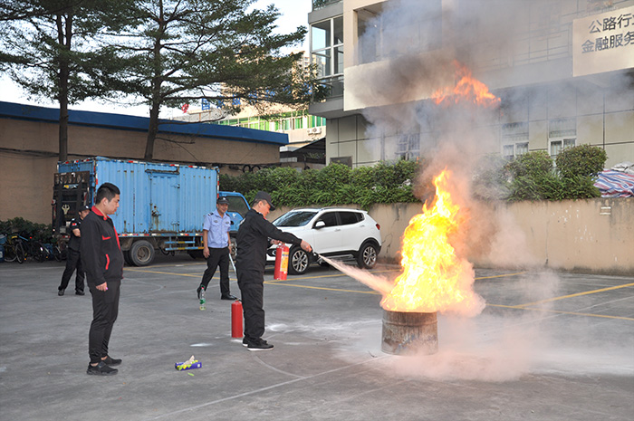 回顧丨防患于未然， 東科集團東盈物業(yè)組織開展消防安全知識培訓