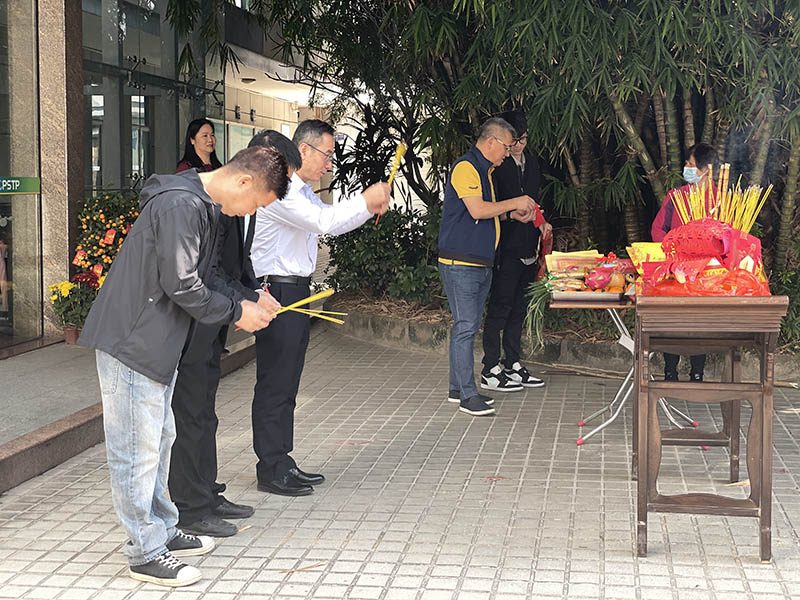 2021年正月初八，東科集團(tuán)開(kāi)工大吉！