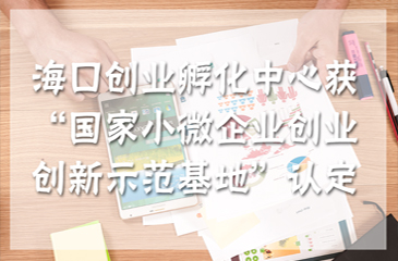 海口創(chuàng)業(yè)孵化中心獲“國(guó)家小微企業(yè)創(chuàng)業(yè)創(chuàng)新示范基地”認(rèn)定